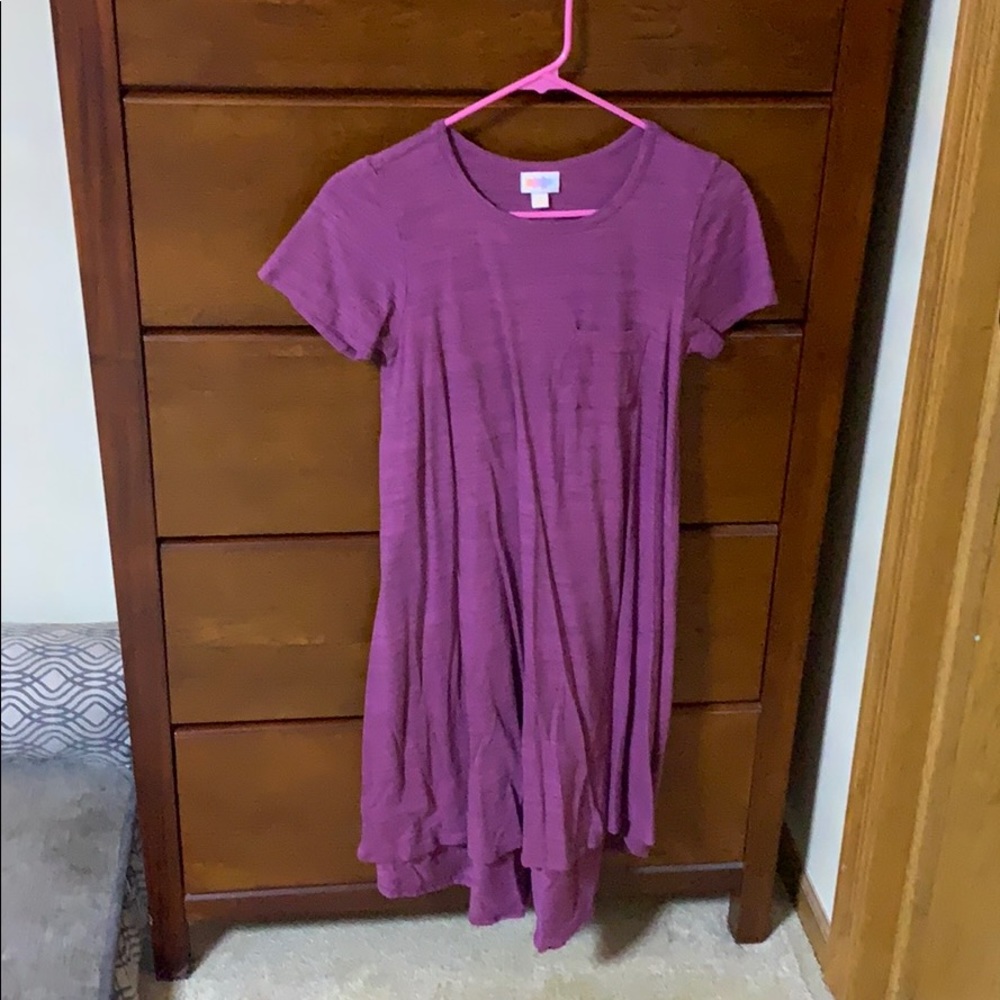 Lularoe Carly XXS Purple NWOT